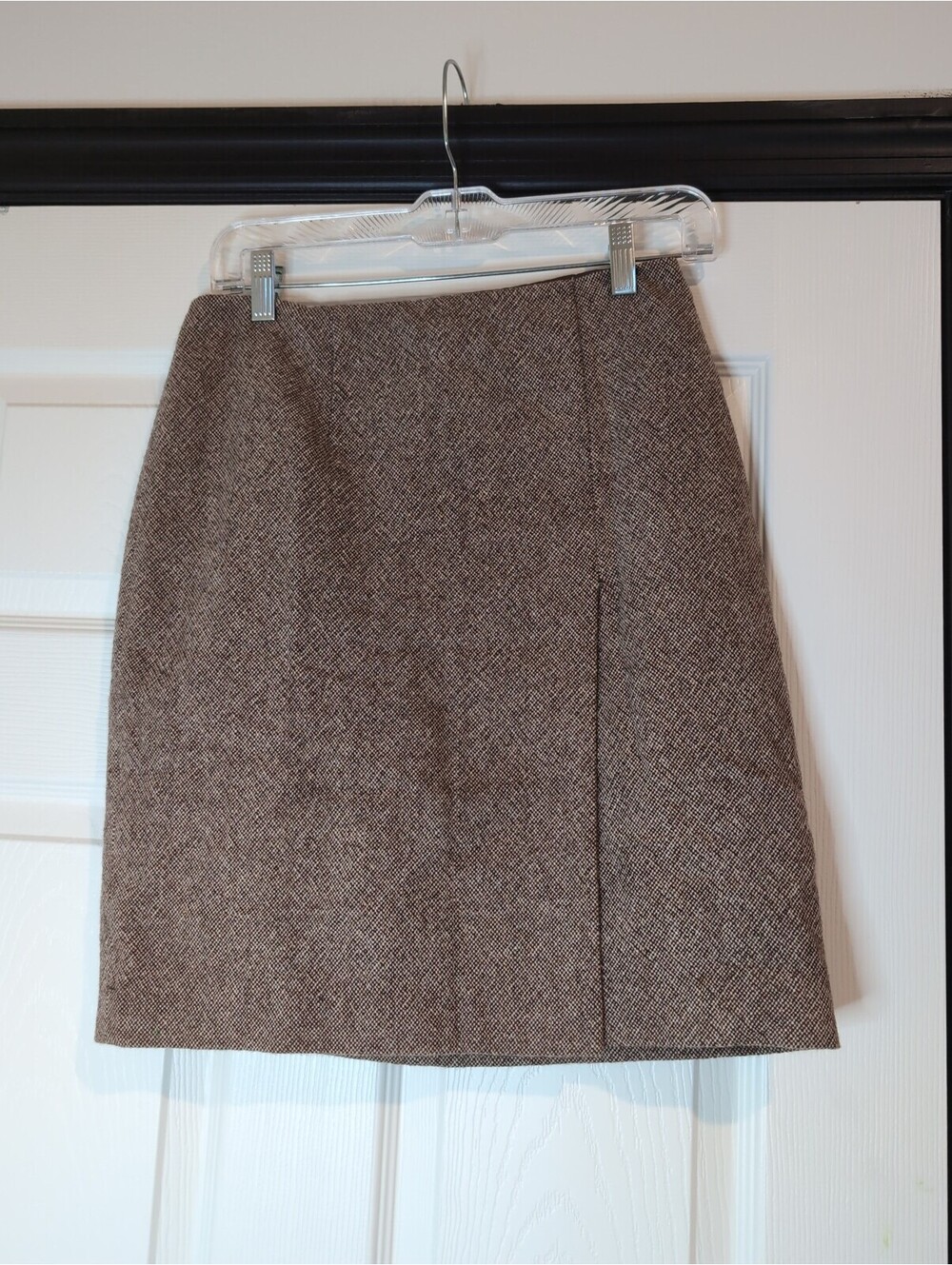 Size 4 P Brooks Brothers Wool blend tweed skirt